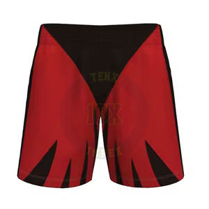 Short de crosse personnalisé avec tissu à séchage rapide à la taille élastique et short de crosse à logo d'équipe personnalisé - Product Image 1