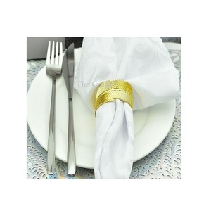Bestest Design <b>Metal</b> Gold Color Napkin <b>Ring</b> <b>For</b> Dining Table Top Decorative Napkin <b>Ring</b> At Best Price - Product Image 1