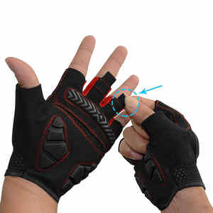 Offre Spéciale gants de cyclisme respirants entièrement personnalisés pour hommes et femmes Sports de plein air course demi-doigt Cycle gants d'élimination - Product Image 2