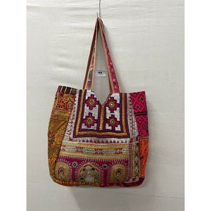 Banjara กระเป๋าสไตล์โบฮีเมียนทรงแบบชาวโบฮีเมียนทรงกระจกปักลายสไตล์โบฮีเมียนท์ - Product Image 5