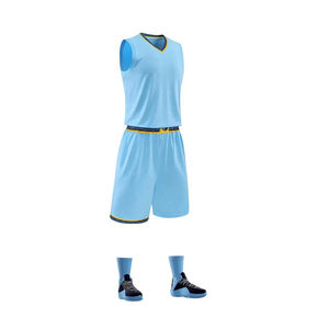 Gran oferta XS y ropa de baloncesto de talla grande, conjunto de ropa deportiva transpirable de alta calidad, precio al por mayor con impresión por sublimación - Product Image 2