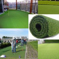 Gazon artificiel économique 10-15 mm, écologique, durable, intérieur/extérieur, vert, imperméable, synthétique, pour jardin, terrain de sport, cour arrière