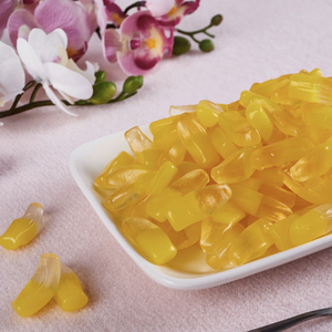 공장 직접 OEM ODM 제조업체 과일 맛 부드러운 씹는 과자 구미 사탕 대량 도매 - Product Image 6