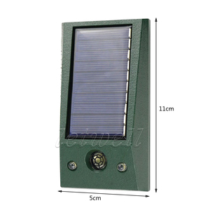Repeller per animali domestici impermeabile a ultrasuoni da esterno con luce rossa a LED per spaventare e controllare gli animali Repeller animale solare - Product Image 4