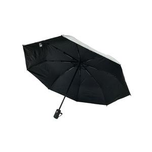 Paraguas Plegable Compacto Clásico, Semiautomático, 12 Varillas Reforzadas, Resistente a los Rayos UV, Poliéster, Resistente al Viento, Diseño Unisex - Product Image 3