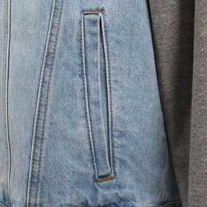 High-Quality Premium Denim <b>Jacket</b> For <b>Men</b> Vintage Ripped Styles, <b>Slim</b> <b>Fit</b> Street wear, and Windbreaker Outerwear for Winter - Product Image 4