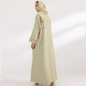 New Style <b>Women</b> <b>Abaya</b> High Quality Long Sleeve <b>Women</b> <b>Abaya</b> Wholesale Loose Breathable <b>Women</b> <b>Abaya</b> - Product Image 2