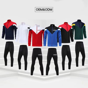 Ropa de entrenamiento con estampado personalizado, conjuntos de ropa para hombre, chándal, conjunto de chándal, conjunto de joggers de 2 piezas, chándal con cremallera - Product Image 4