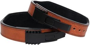 เข็มขัดพยุงเอวหนังวัวแบบปรับได้สำหรับออกกำลังกายยกน้ำหนัก - Product Image 6