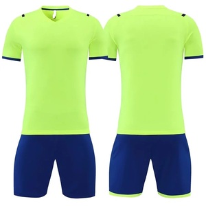 Conjunto de Camiseta de Fútbol Negro Amarillo Rojo Blanco Azul Uniforme Personalizado al por Mayor Ropa de Fútbol en Venta - Product Image 5