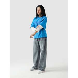 Jersey Eléctrico Azul 96 de Doble Capa, Material 100% Algodón - Product Image 2