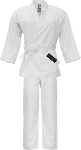 Uniforme de Karate de algodón polivinílico de 8 OZ unisex, ropa de entrenamiento de artes marciales para adultos de alta calidad, tallas personalizadas de Judo Taekwondo 000-7 - Product Image 2