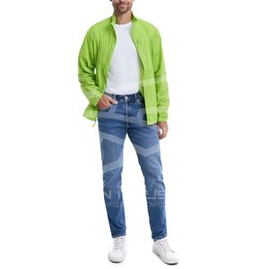 Nueva chaqueta cortavientos de moda de manga larga con diseño personalizado para hombre, chaquetas cortavientos de nuevo estilo para hombre - Product Image 2