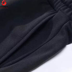 Conjunto Deportivo de Dos Piezas con Capucha para Hombre, Fabricado en Fábrica, de Forro Polar Sólido, con Diseño Personalizable - Product Image 6