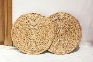 Napperon en jacinthe d'eau-Top fait à la main, produit écologique pour la décoration de BLUE LOTUS Vietnam - Product Image 3