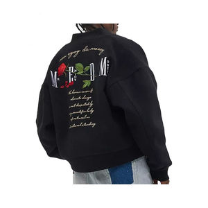 Veste universitaire d'hiver personnalisée de haute qualité pour hommes nouveau design veste universitaire en laine respirante avec lettre brodée - Product Image 5