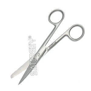 Tijeras de operación curvas de acero inoxidable de grado 4-1/2 \ "(11,4 cm), tijeras de patrón estándar Manual, instrumentos quirúrgicos - Product Image 3