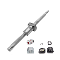 Vis à billes de précision SFU3205-4 en usine avec écrou C7 600mm 1200mm 1500mm vis à billes pour tour de Machine d'injection Kit de boule CNC