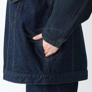 Vestes en jean unisexe 100% coton sur mesure Vestes en jean unisexe de qualité supérieure pour la vente en ligne - Product Image 4