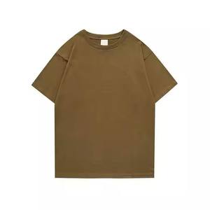 T-shirt à col rond 100% coton lourd de haute qualité pour hommes hauts à épaules tombantes avec Design uni Stock en vrac 100 + unités - Product Image 5