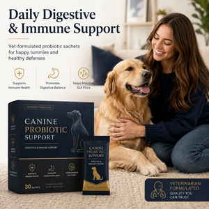 Poudre <span class=keywords><strong>Probiotique</strong></span> en Gros pour Chiens – Sachets Marque Blanche – 2,5 Milliards d'UFC Probiotiques et Prébiotiques <span class=keywords><strong>Inuline</strong></span> pour le Soutien Digestif des Animaux de Compagnie - Product Image 4