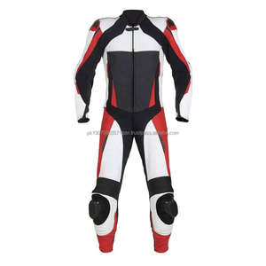 Combinaison de moto de style actuel, combinaison de course en cuir personnalisée pour motards, combinaison de course pour hommes - Product Image 4