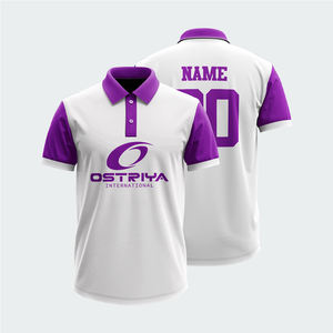 Diseña tu propia camiseta polo personalizada por sublimación para hombre en gran cantidad logotipo bordado personalizado camisas polo regulares para hombre - Product Image 5