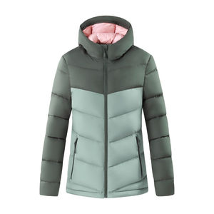 2025 personalizar lona teñida poliéster algodón relleno Puffer chaqueta invierno para hombres y mujeres - Product Image 1