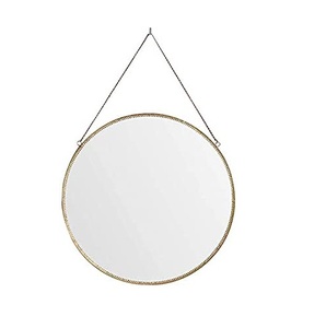Decorative Flower Design Metal Wall <b>Mirror</b> Factory Supply Wall Mounted Flower Shape Metal <b>Mirror</b> for <b>Bathroom</b> - Product Image 2