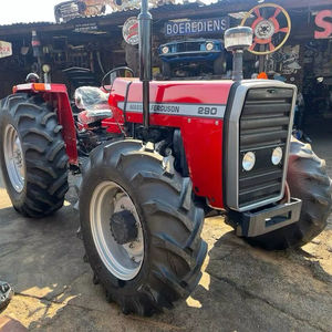 รถแทรกเตอร์ฟาร์มมือสอง Massey Ferguson รุ่น MF 290/MF 385/MF 390 ขับเคลื่อน 2 ล้อ 90 แรงม้า เครื่องยนต์ดีเซล พร้อมปั๊ม สำหรับงานเกษตร ราคาประหยัด - Product Image 1