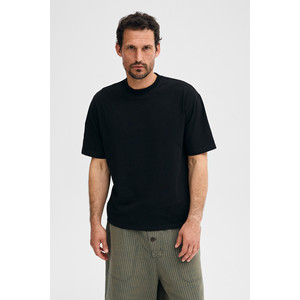 GRIMELANGE DUNNO เสื้อยืดคอกลมผ้าฝ้ายออร์แกนิก 100% สำหรับผู้ชายทรงปกติ - Product Image 4