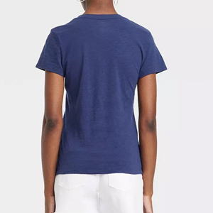 T-shirts pour femmes de qualité supérieure orientés vers l'exportation, fournisseur de t-shirts tricotés confortables et à coupe ample de l'usine de vêtements du Bangladesh - Product Image 3