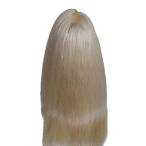 Hermosas Pelucas de Cabello Rubio 100% Vietnamita de Donante, con Doble Trama y Cierre, para Trenzas Lisas - Product Image 2