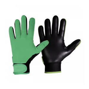 Gants de réception de football américain anti-dérapants pour adultes et jeunes enfants Vente en gros de gants en cuir synthétique avec revêtement en silicone - Product Image 5