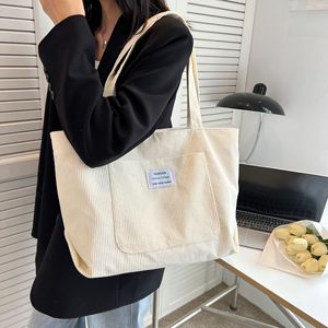 Sac fourre-tout en toile rayé de plage personnalisé en gros 2025 avec logo imprimé, grand sac fourre-tout d'été pour femmes 54 - Product Image 4