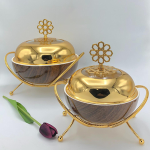 <span class=keywords><strong>Zuccheriera</strong></span> in Metallo Argentato Placcato <span class=keywords><strong>Argento</strong></span> per Matrimoni, Ciotola per Caramelle in Acrilico con Coperchio - Product Image 4