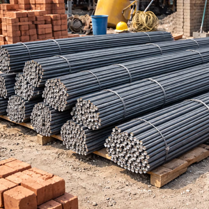 <span class=keywords><strong>Varilla</strong></span> de Acero al Carbono Laminada en Caliente HRB400E HRB500 de 8mm-16mm, ASTM A615 Grado 60, <span class=keywords><strong>Varilla</strong></span> de Hierro Duradera - Product Image 1