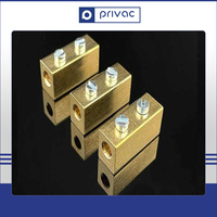 Pièces métalliques personnalisables pour interrupteurs et prises, Bornier en laiton, Connexion électrique, Prise en laiton, Bande de bornes à vis en cuivre et laiton