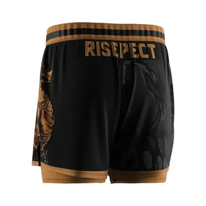 Shorts pour hommes en spandex anti-boulochage, en stock, logo personnalisé directement de l'usine - Product Image 6