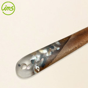 Utensilio de cocina Resina epoxi Acacia Cuchara maciza de madera - Product Image 2