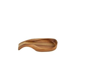 OUND-reposapiés de madera para cuchara de cocina, respuestos de cuchara de color natural y pulido brillante, uso al por mayor - Product Image 5