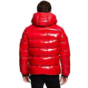 Veste matelassée pour homme Chaude Hiver Fermeture éclair intégrale Extérieur Logo personnalisé Respirant Séchage rapide - Product Image 4