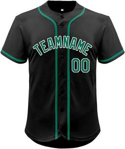 Maillot de baseball à la mode vierge bon marché OEM Vêtements de sport respirants au style uni Vente en gros Maillots de baseball unis - Product Image 1