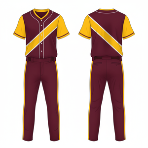 Uniforme de Béisbol Profesional para Equipo, Transpirable, con Malla, Impresión por Sublimación, Secado Rápido, Alto Rendimiento - Product Image 5