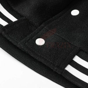 Veste Letterman pour homme, best-seller de la mode d'hiver, col montant, 100% coton, haute qualité, respirante, coupe-vent - Product Image 6