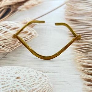 กำไลข้อมือทองเหลืองสำหรับสร้อยข้อมือสำหรับผู้หญิงลายศิลปะกำไลแฟชั่น - Product Image 6