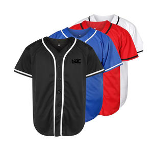 Maillot de sport de baseball Maillots de baseball rouges pour hommes avec design américain Design personnalisé Maillot de softball unisexe. - Product Image 1