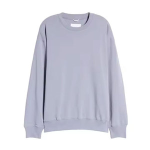 เสื้อสเวตเชิ้ตผู้ชายรุ่นใหม่ปี 2025 ผ้าฟลีซหนานุ่มพิเศษ โพลีเอสเตอร์/คอตตอน สีพื้น แขนยาว ปรับแต่งปักลายได้ - Product Image 5