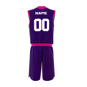 Ensemble de maillots de basket-ball réversibles personnalisés unisexes, sans manches, 100% polyester, respirant, anti-UV, taille plus, uniforme d'équipe personnalisé - Product Image 4