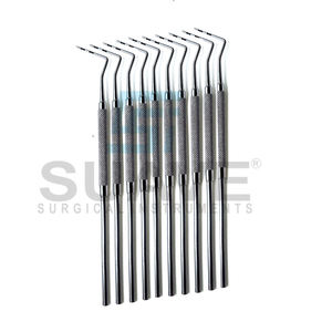 Herramienta de limpieza bucal dental, juego de sondas de cirugía dental con mango cómodo de acero inoxidable de SUAVE SURGICAL INSTRUMENTS - Product Image 1